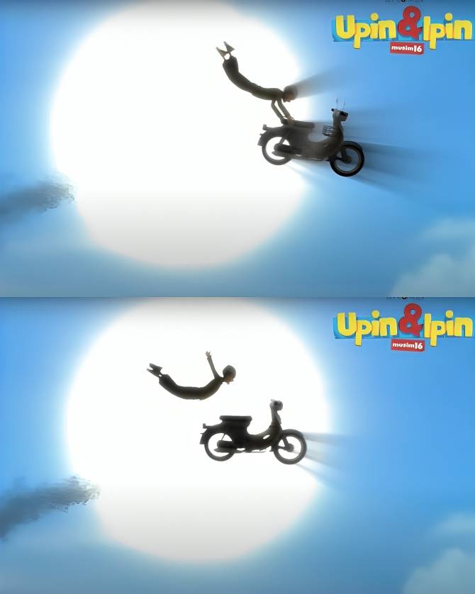 cuplikan serial Upin & Ipin (youtube.com/Les' Copaque Production)